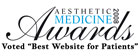 Voted "Best Website for Patients" Aesthetic Medicine 2008