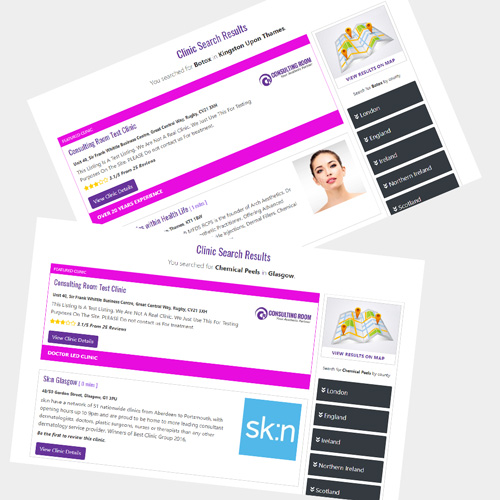 Consulting Room Featured Listings