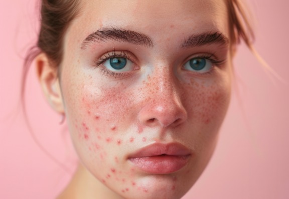 What effect do hormones have on the skin?