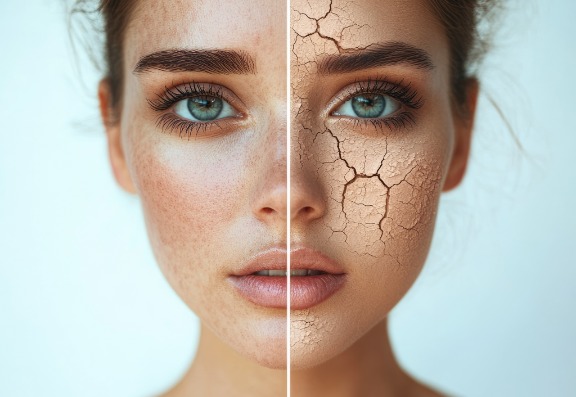 What’s the difference between dehydrated and dry skin?
