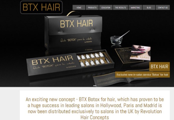 Botox hair branding