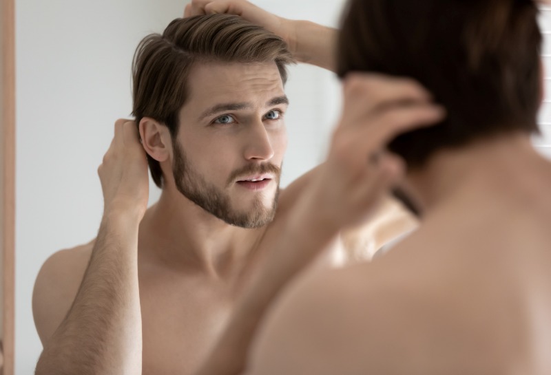 90% of Young Men Fear Stress Impact on Looks