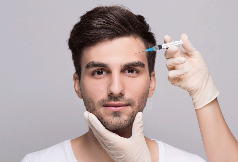 Advertising cosmetic injectables to men is tricky