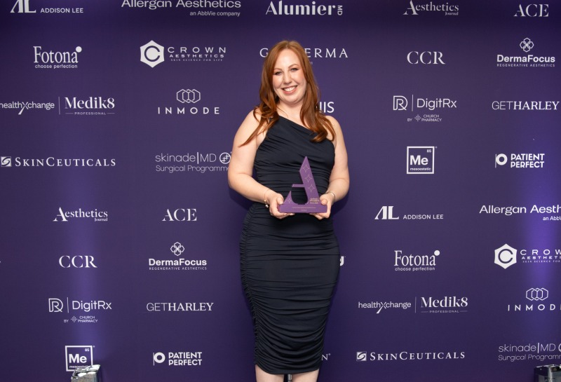 Sara Cheeney Crowned Aesthetic Nurse Practitioner of the Year 2025