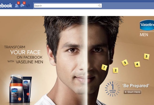 Vaseline's Controversial Skin Lightening Facebook Widget