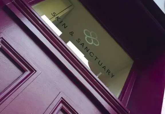 Skin and Sanctuary Left Banner