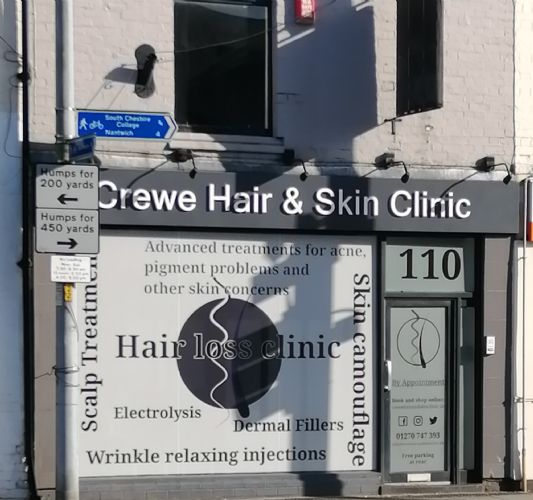 Crewe Hair and Skin Clinic Banner