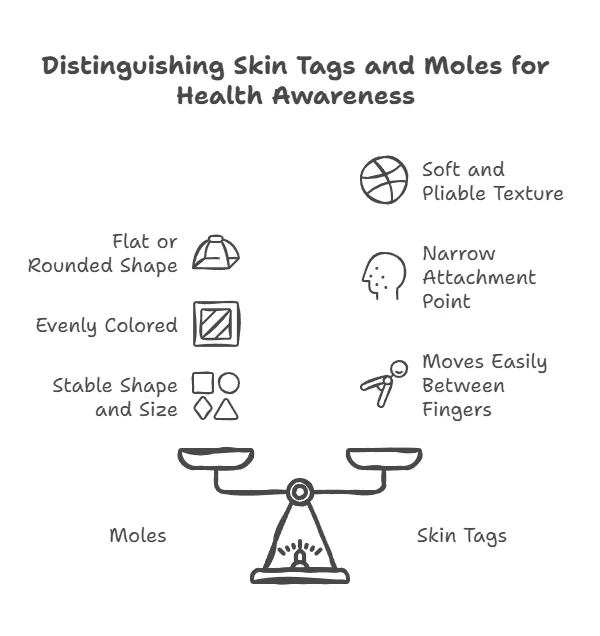 Skin Tags Vs Moles