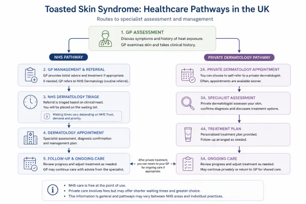 Toasted skin syndrome healthcare pathways