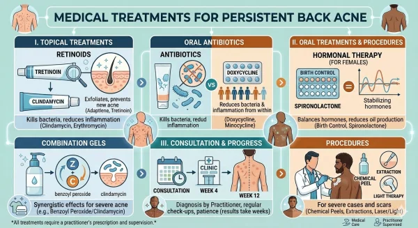 Medical Treatments For Persistent Back Acne