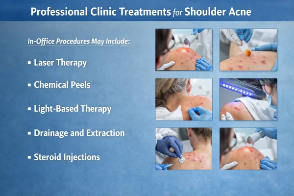 Professional Clinic Treatments for Shoulder Acne