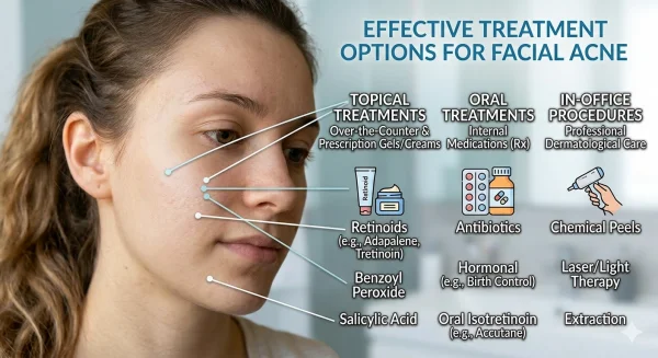 Treatment Options For Facial Acne