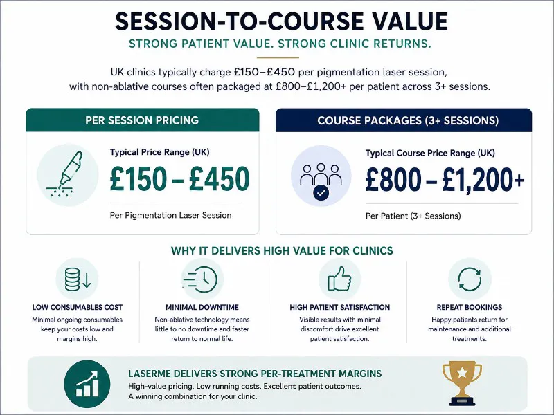 Strong margins on a repeat-visit treatment