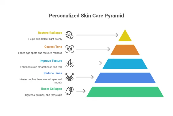 Personalized Skin Care Pyramid