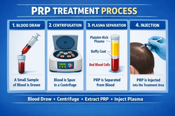 PRP treatment process
