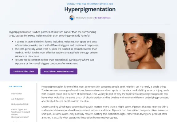 A New Patient-Facing FAQ for Hyperpigmentation A New Patient-Facing FAQ for Hyperpigmentation