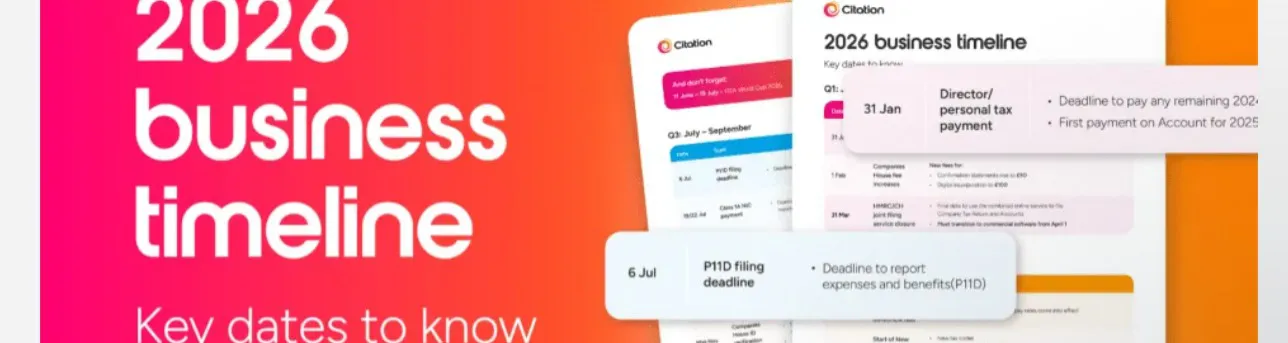  2026 Business Timeline