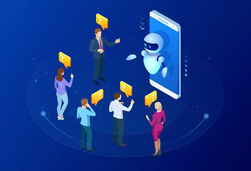 Aesthetic Chatbots – Enquiries Using Response Robot