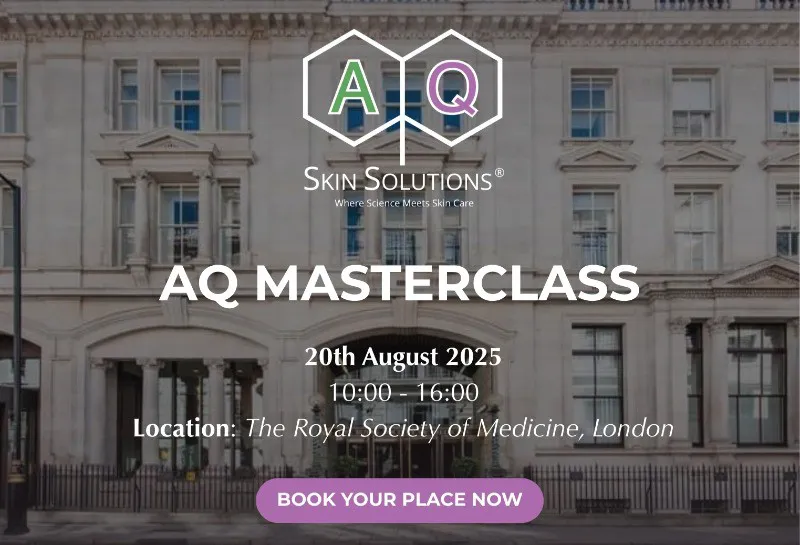 AQ Skin Solutions is Coming to London!