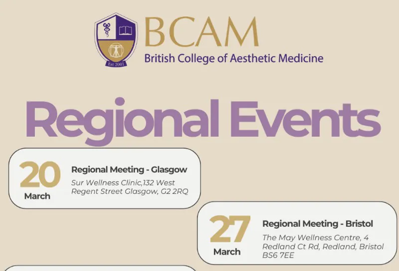 BCAM Announces 2026 In-Person Regional Events