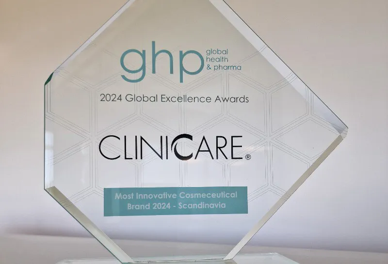 CLINICCARE Awarded Most Innovative Cosmeceutical Brand 2024