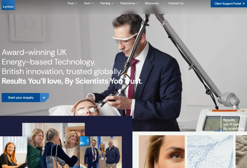 Lynton Launches New User-Centric Website to Support Clinics Beyond Technology