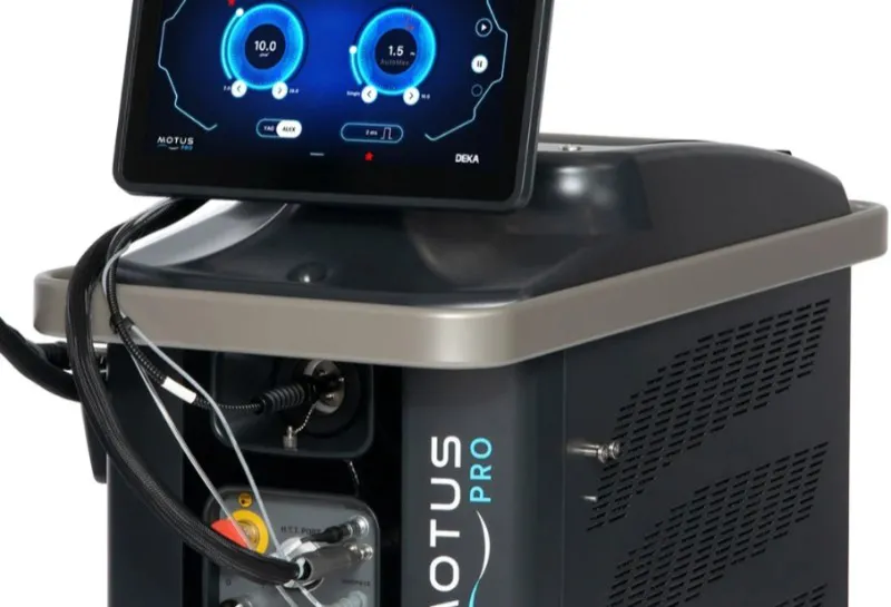 Motus Pro Technology Enables Faster, More Tolerable Laser Treatments