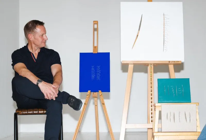 Plastic Surgeon Dr Paul Banwell and Anonymous Artist Epi Collaborate