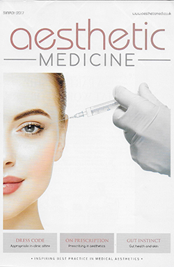 Aesthetic Medicine Magazine Cover March 2017