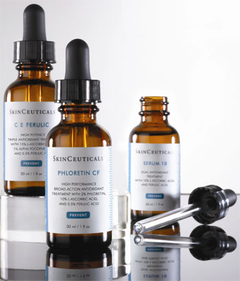 Skinceuticals CE Ferulic, Phloretin CF and Serum 10 Antioxidants